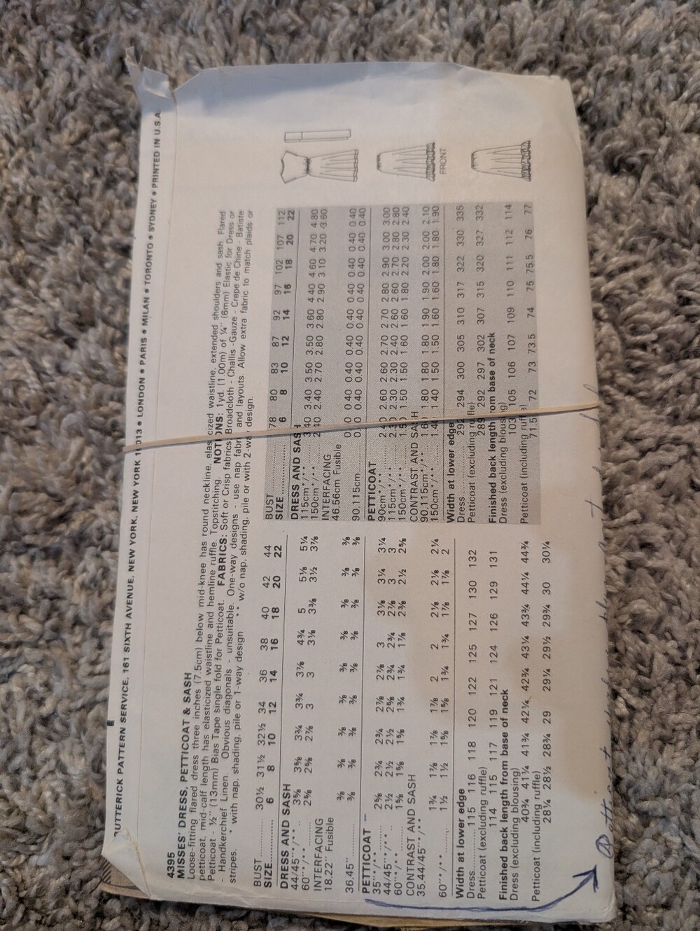 Vintage Butterick Pattern - Picture 2 of 2